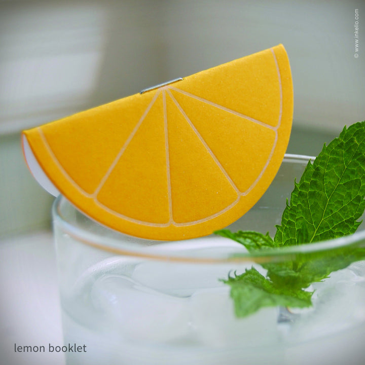 Citrus Slice Mini Booklets (