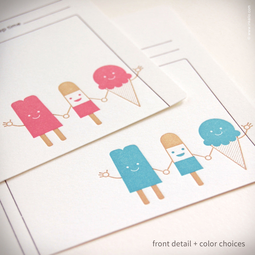 Cool Friends Personalized Recipe Cards (