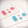 Cool Friends Personalized Recipe Cards (#283) Recipe cards - Inkello Letterpress