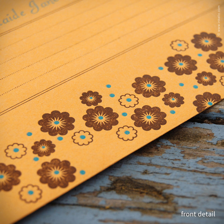 Flower Personalized Seed Envelopes (