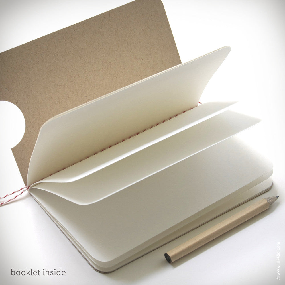 Personalized Map Booklet + Pencil (