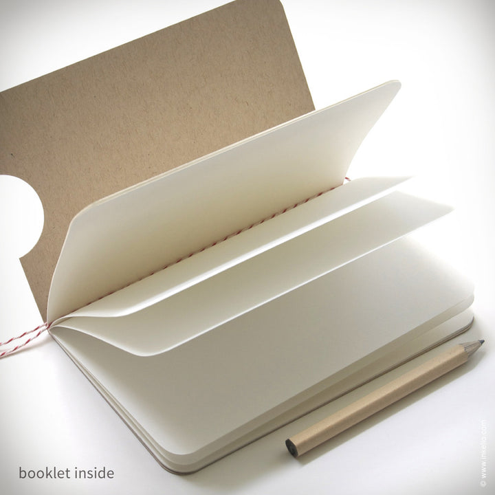 Personalized Map Booklet + Pencil (