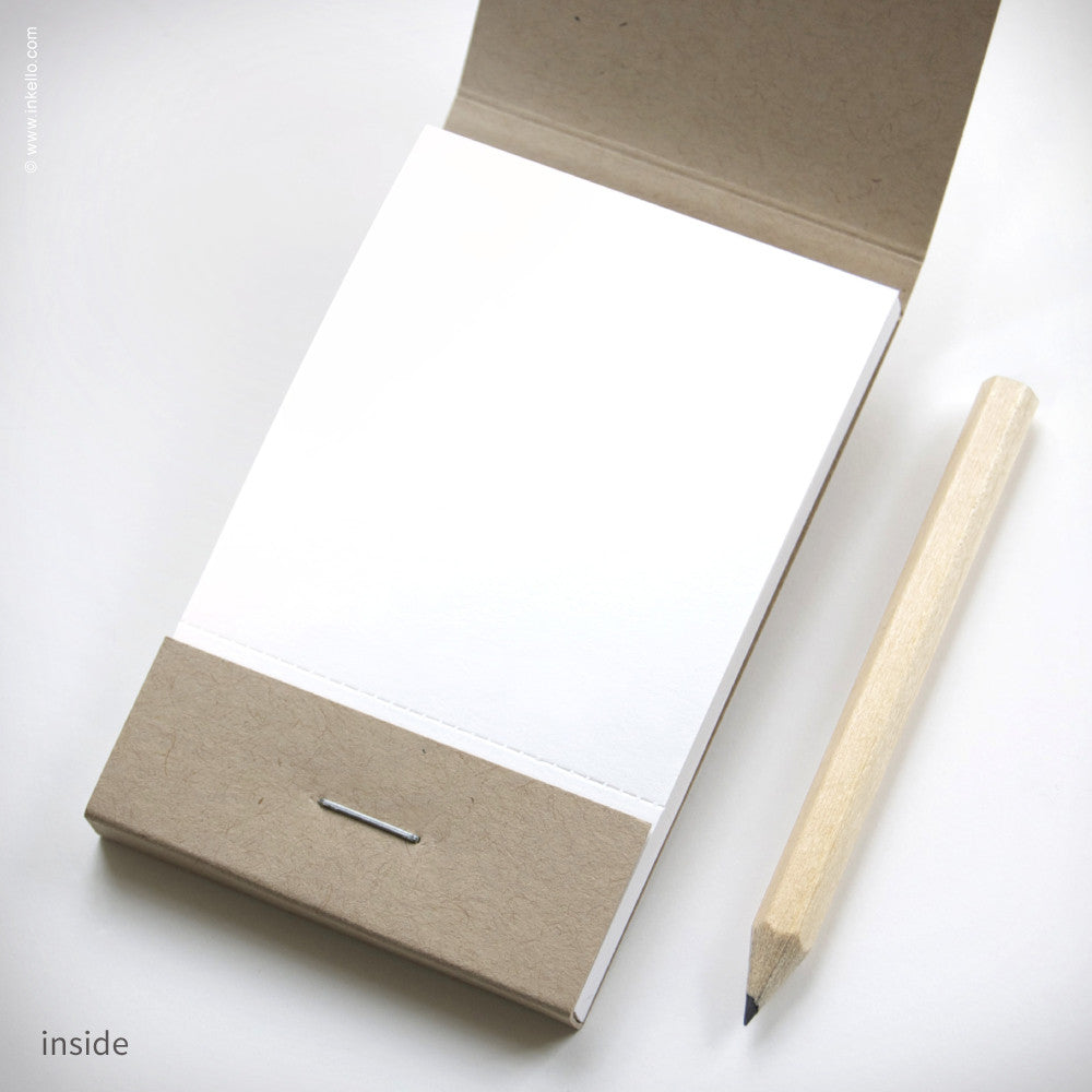 Monogram Notebook + Jotter Set (#463) Notebook + Jotter Set - Inkello Letterpress