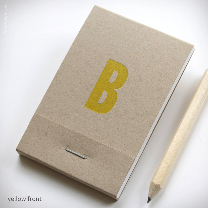 Monogram Matchbook Jotter (