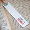 "Merry Christmas" Gift Tag Bookmark (#348) Bookmark - Inkello Letterpress