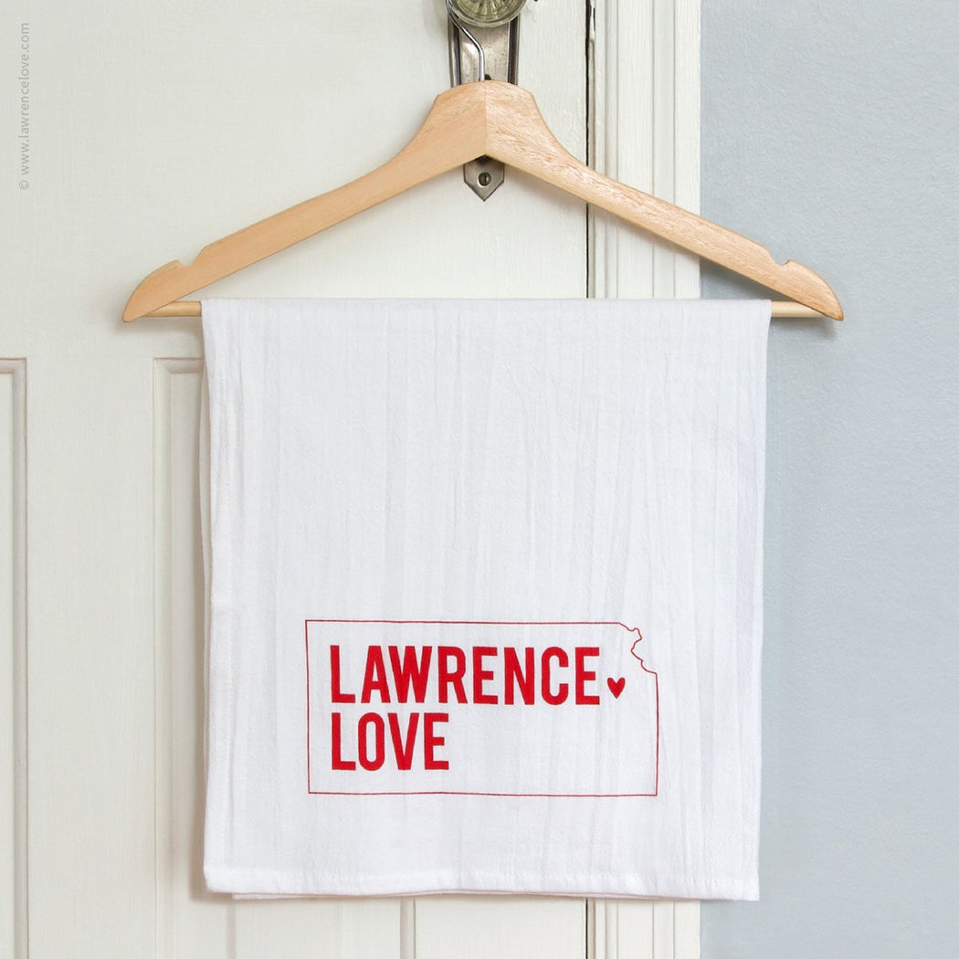 Lawrence Love Flour Sack Tea Towel (#387)