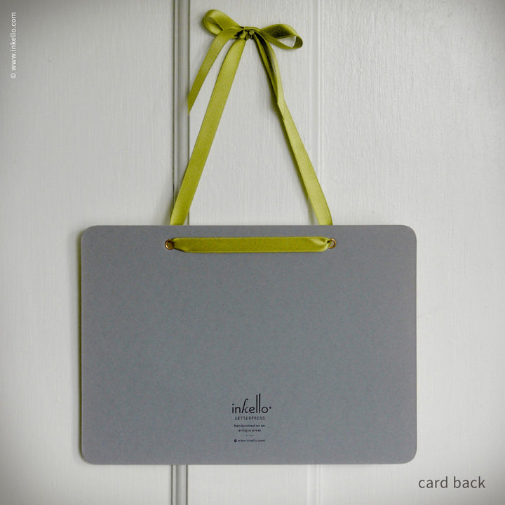 Dove "Peace" Hangable Greeting Card (