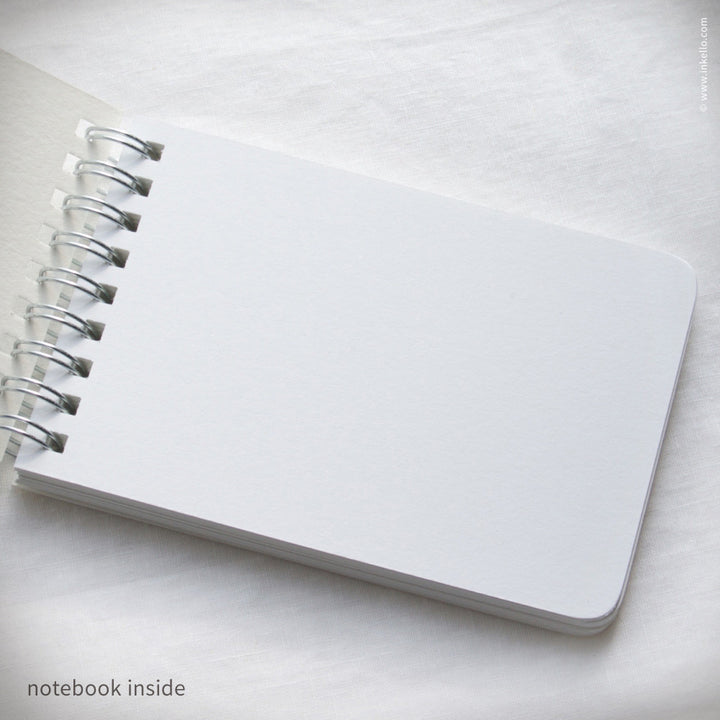Heart Knitting Spiral Notebook (