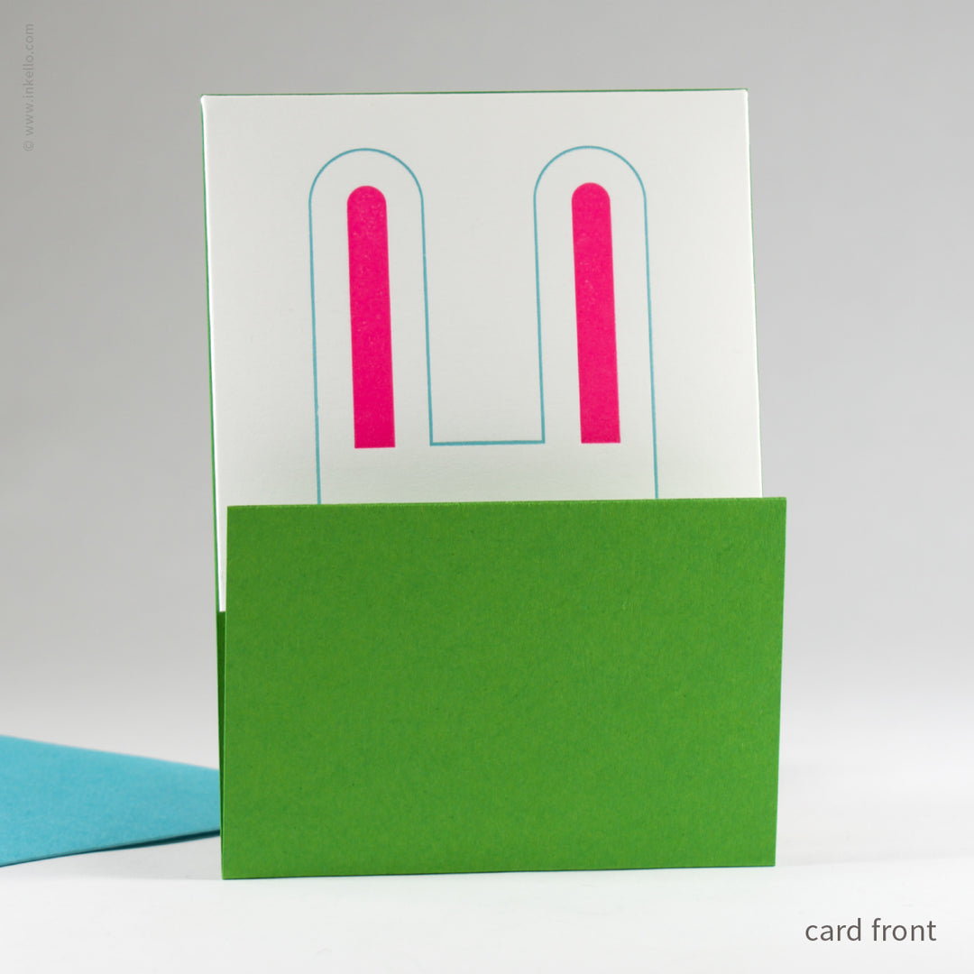 Somebunny Loves You Peek-a-Boo Card (