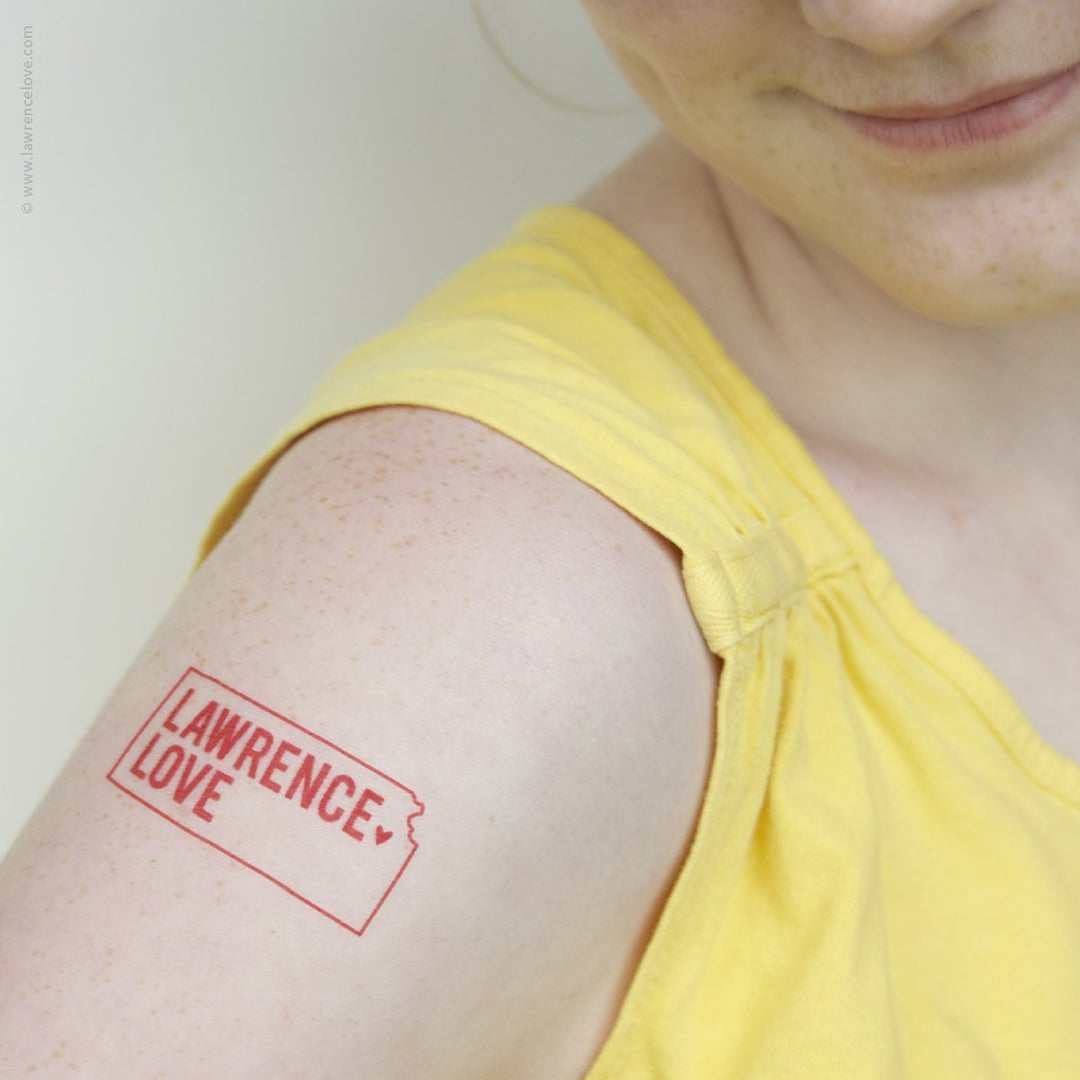Lawrence Love Temporary Tattoo (