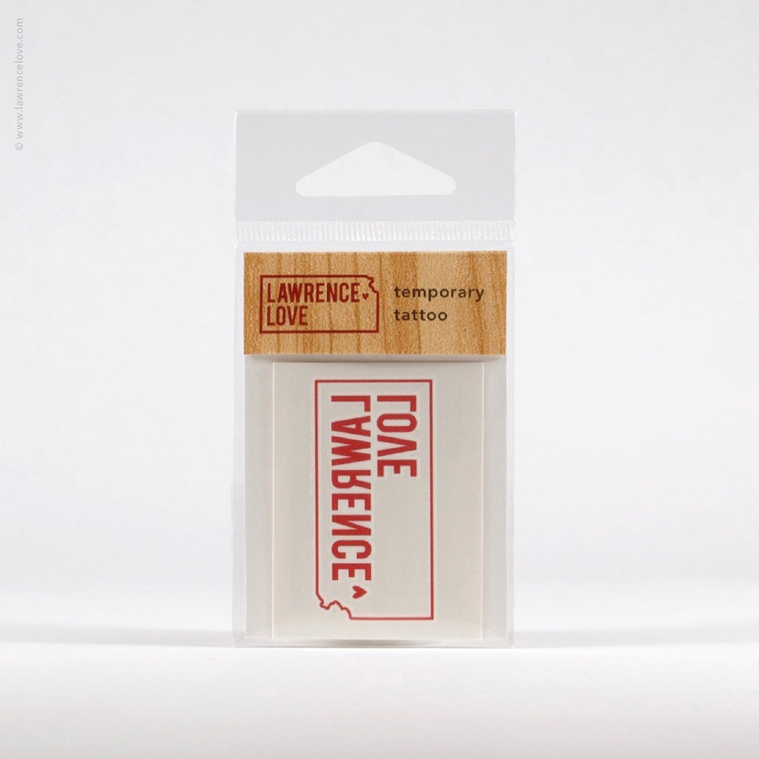 Lawrence Love Temporary Tattoo (#395) - Lawrence Love