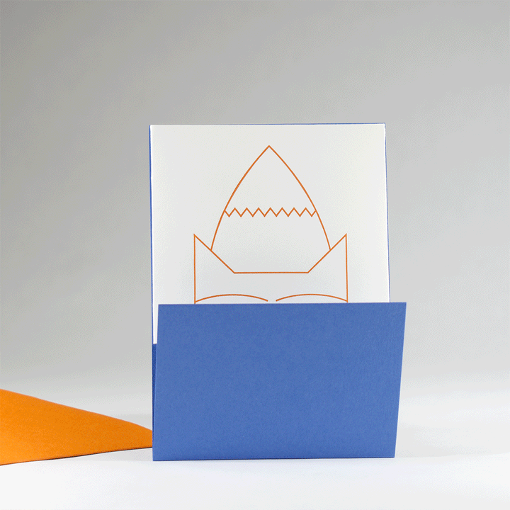 Hello Foxy Peek-a-Boo Card (