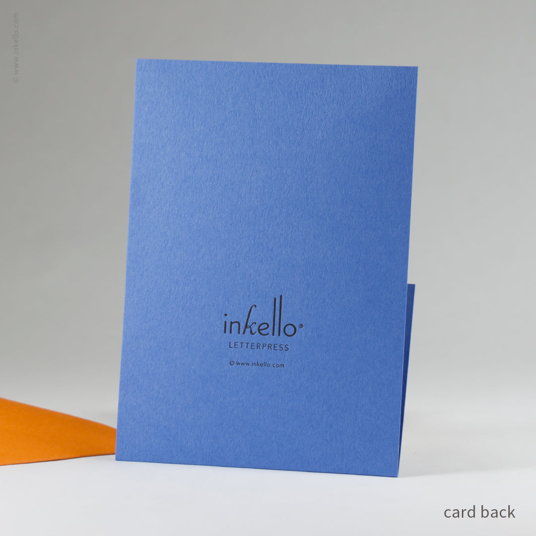 Hello Foxy Peek-a-Boo Card (
