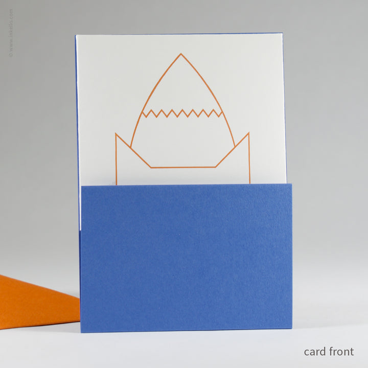 Hello Foxy Peek-a-Boo Card (