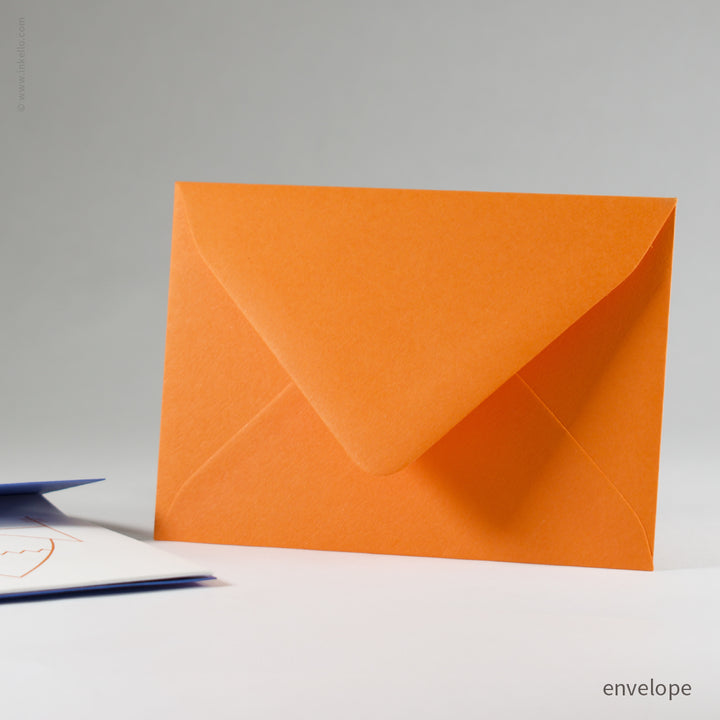 Hello Foxy Peek-a-Boo Card (