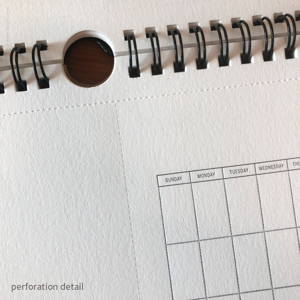 Draw-Your-Own Monthly Hanging Calendar (