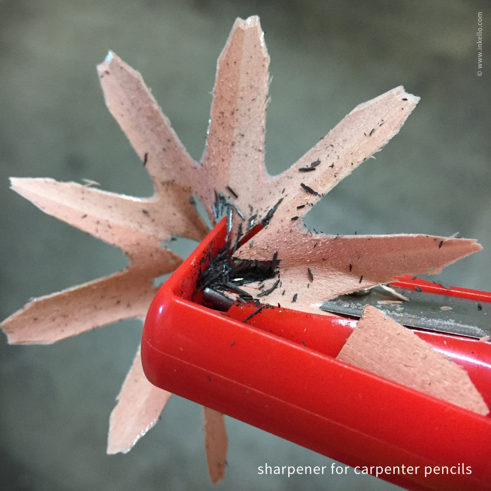 Carpenter Pencil + Sharpener (