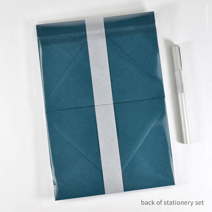 Stationery Set with Bluebird (