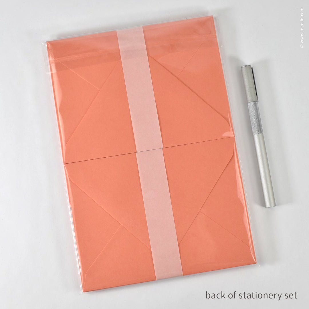 Stationery Set with Happy Cactus (