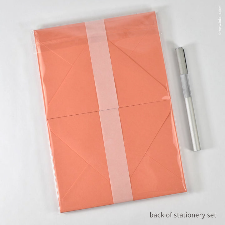 Stationery Set with Happy Cactus (