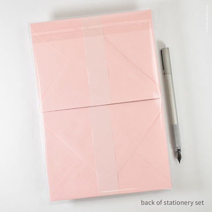 Stationery Set with Gold Gem (