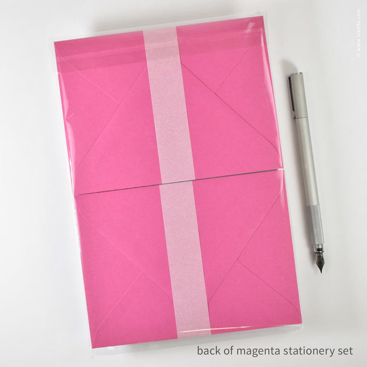 Stationery Set with Music Notes (