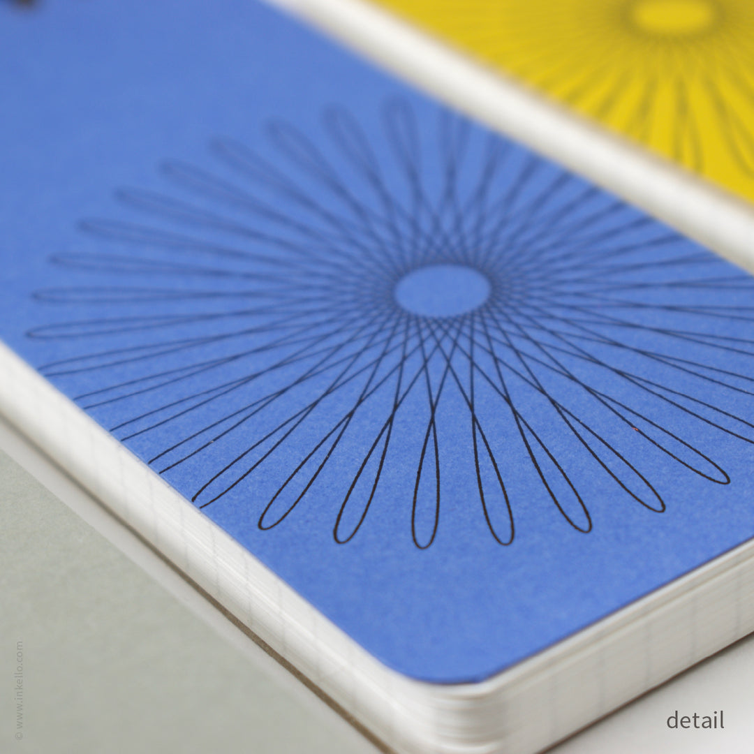 Small Spiral Notepad With Hypotrochoid (