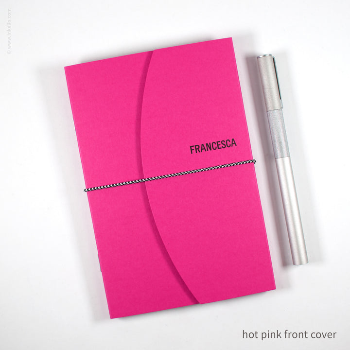 Contour Booklet with Hot Pink Cover (