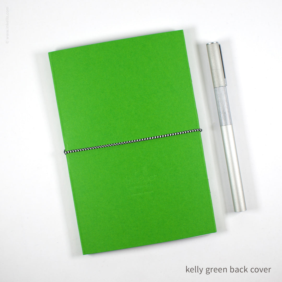 Contour Booklet with Kelly Green Cover (