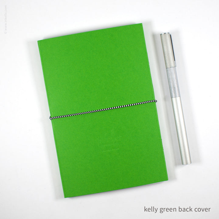 Contour Booklet with Kelly Green Cover (