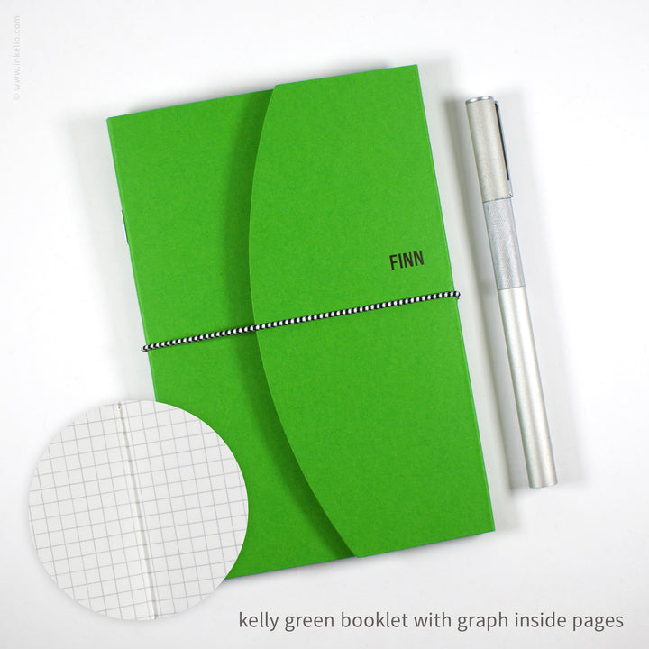 Contour Booklet with Kelly Green Cover (