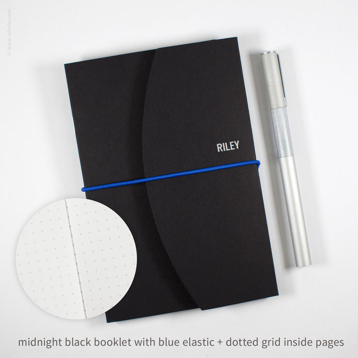 Contour Booklet with Midnight Black Cover (