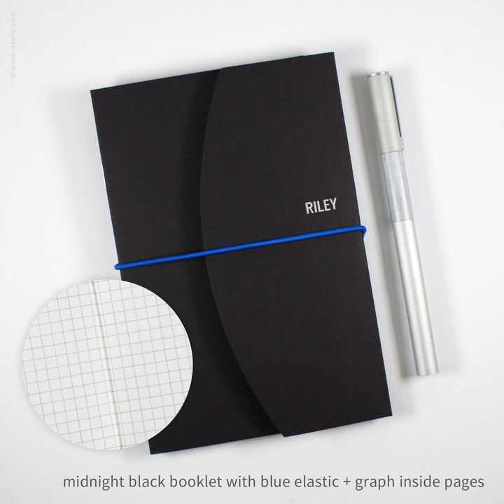 Contour Booklet with Midnight Black Cover (