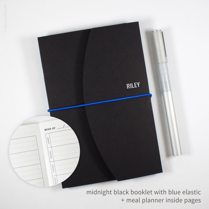 Contour Booklet with Midnight Black Cover (