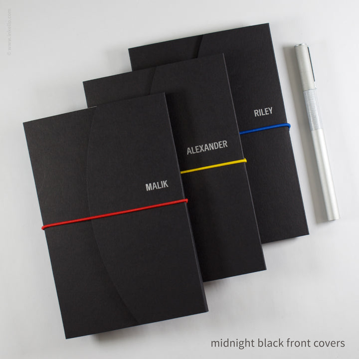Contour Booklet with Midnight Black Cover (