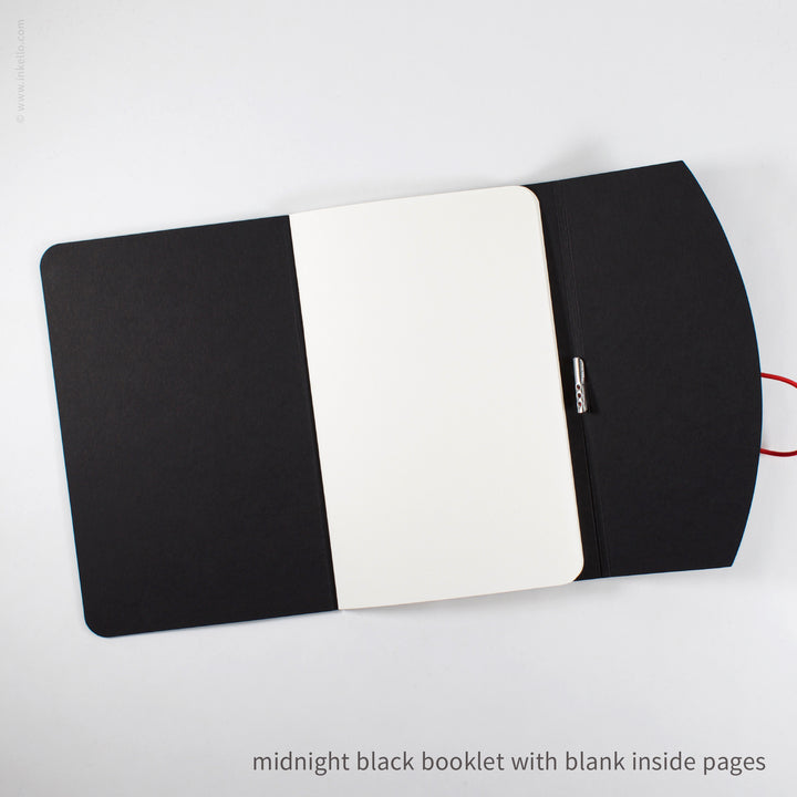 Contour Booklet with Midnight Black Cover (