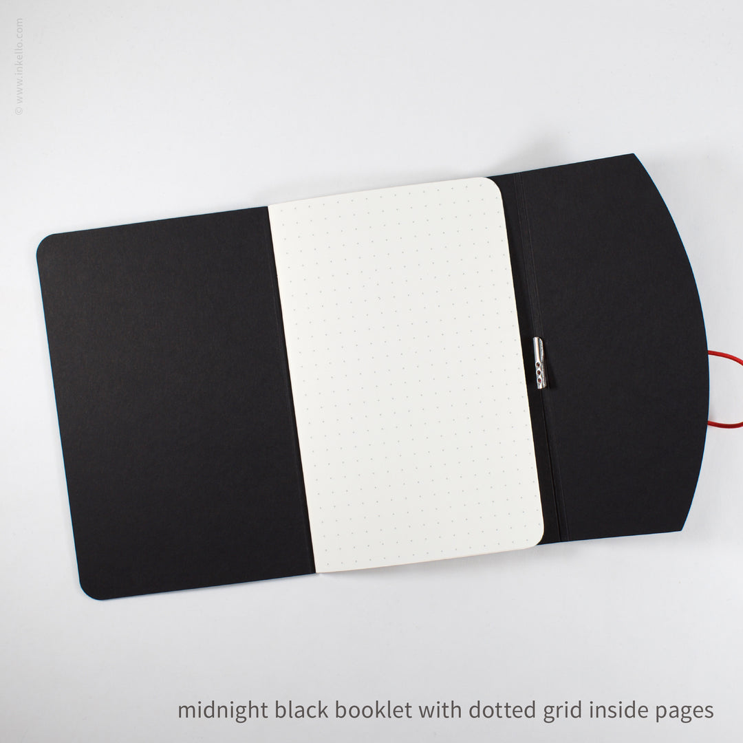 Contour Booklet with Midnight Black Cover (