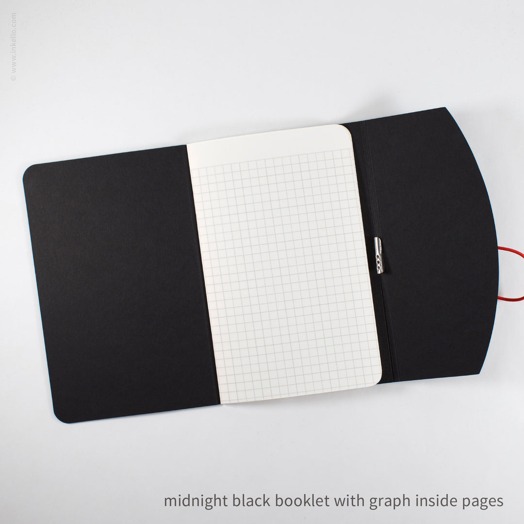 Contour Booklet with Midnight Black Cover (