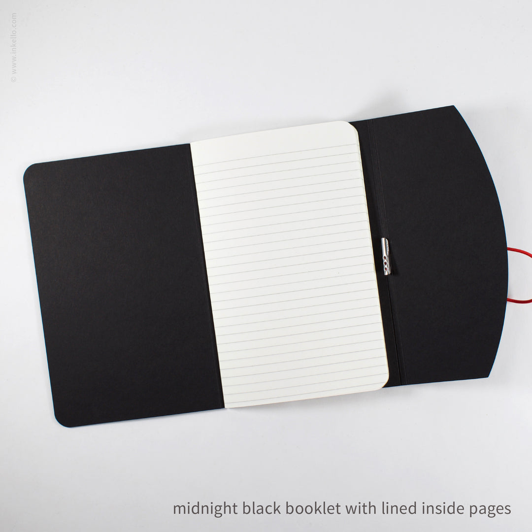 Contour Booklet with Midnight Black Cover (