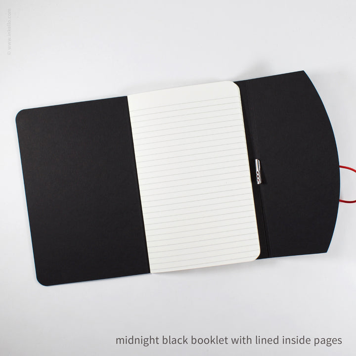 Contour Booklet with Midnight Black Cover (