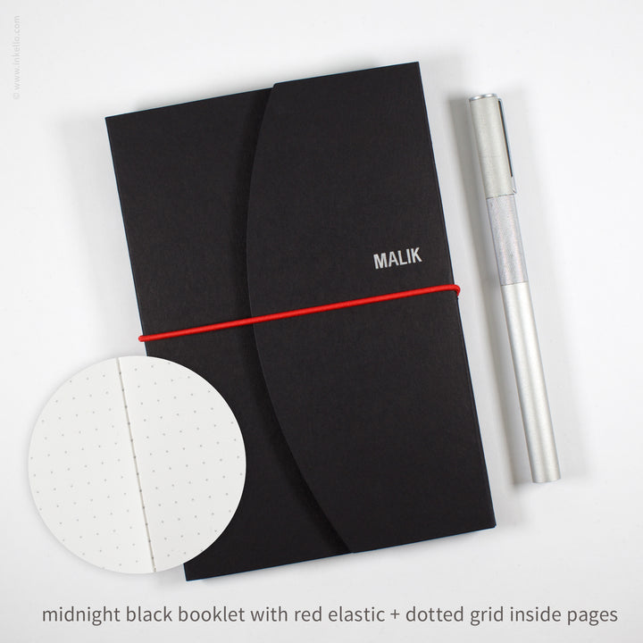 Contour Booklet with Midnight Black Cover (
