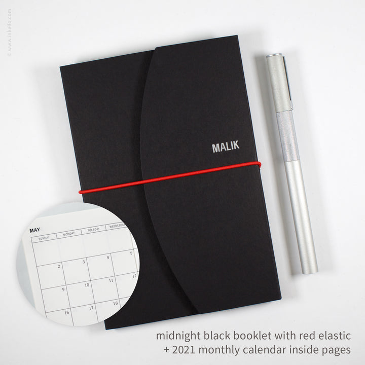 Contour Booklet with Midnight Black Cover (
