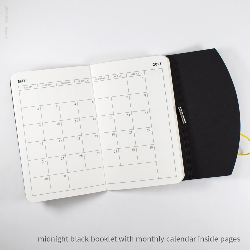 Contour Booklet with Midnight Black Cover (