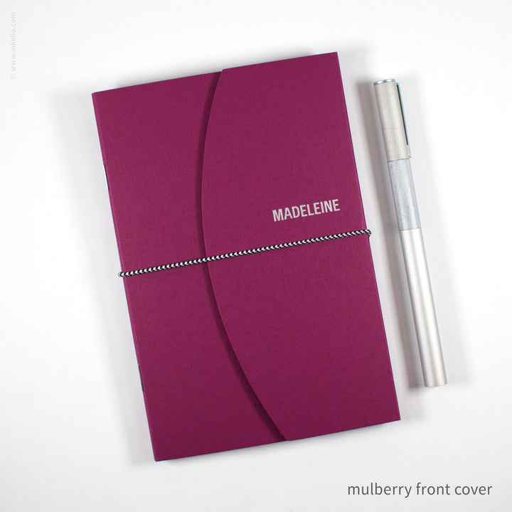 Contour Booklet with Mulberry Cover (