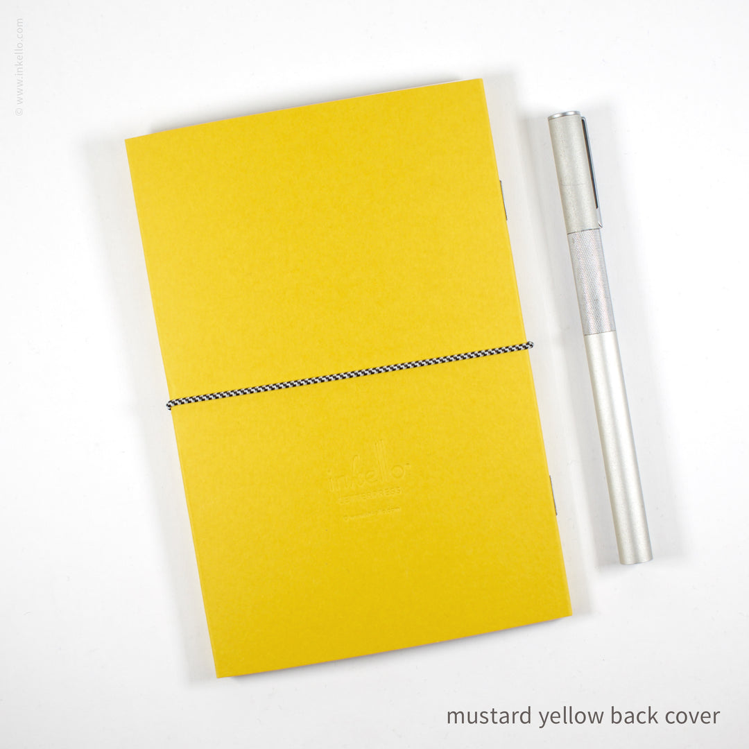 Contour Booklet with Mustard Yellow Cover (