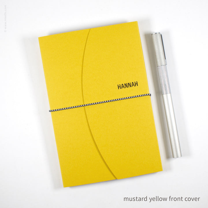 Contour Booklet with Mustard Yellow Cover (