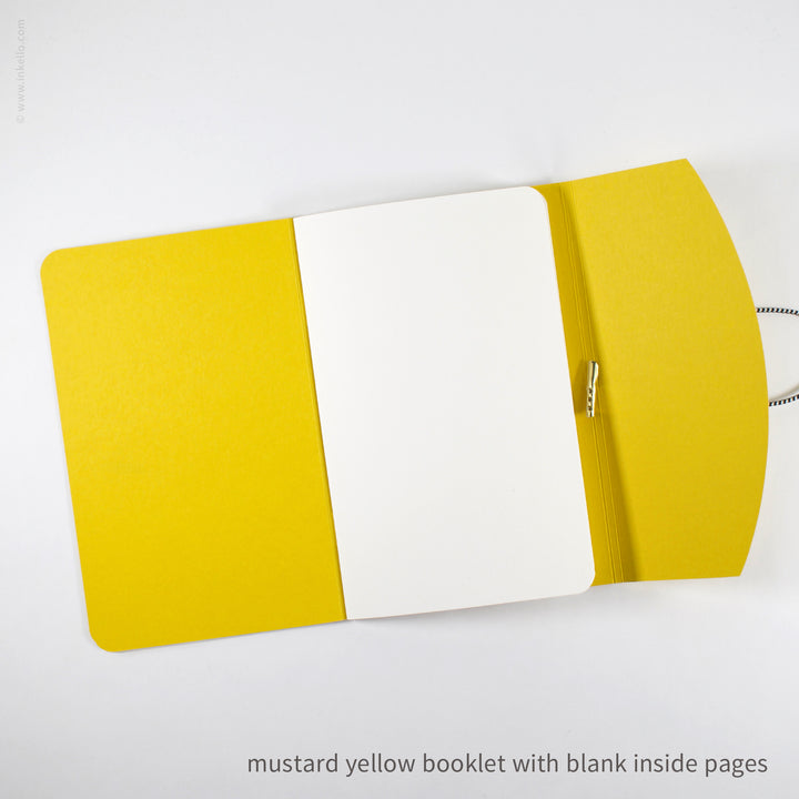 Contour Booklet with Mustard Yellow Cover (