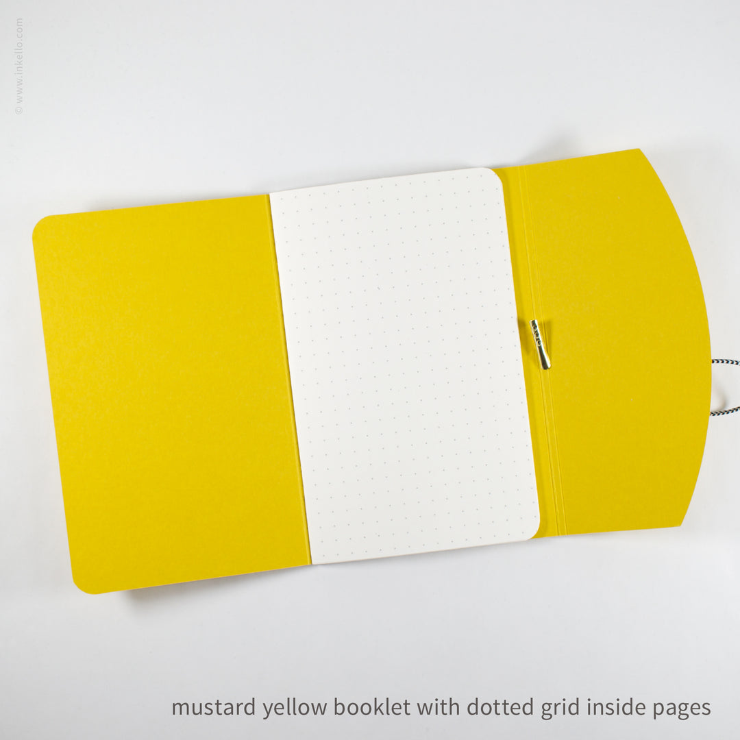 Contour Booklet with Mustard Yellow Cover (