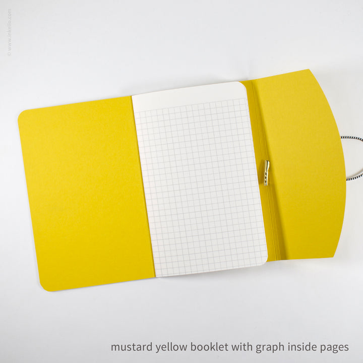 Contour Booklet with Mustard Yellow Cover (