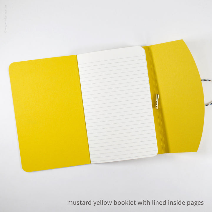 Contour Booklet with Mustard Yellow Cover (